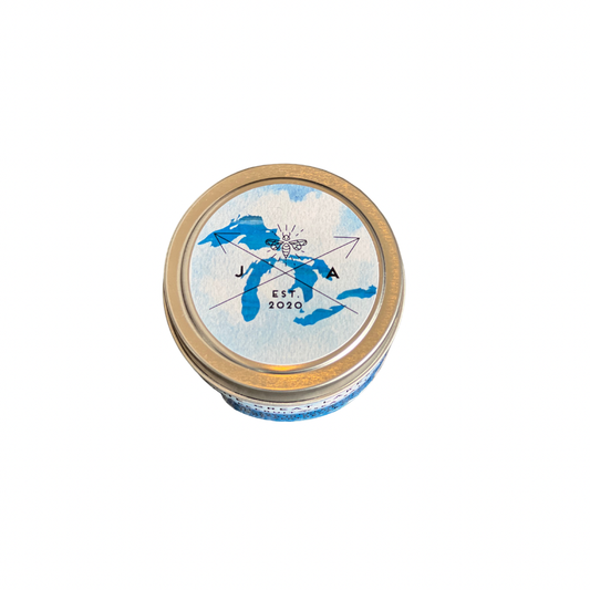 The Great Lakes 4oz Travel Candle - Michigan