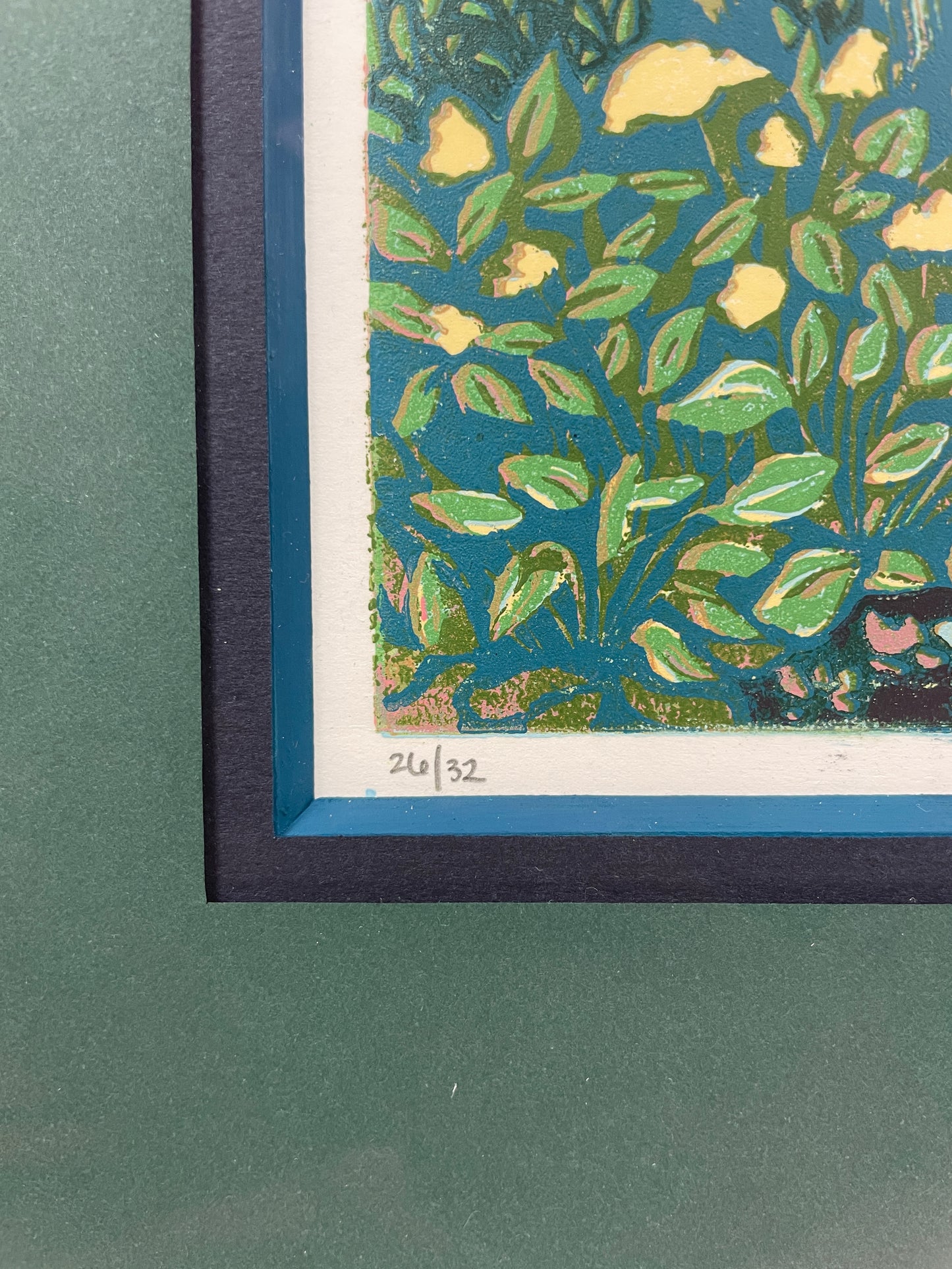 Cedar Trail Original Block Print - Special Edition