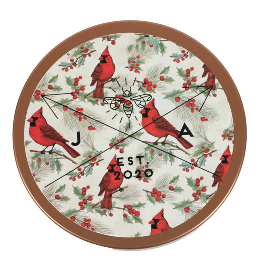 Cardinal Messages 12 oz Wooden Wick Tumbler Candle