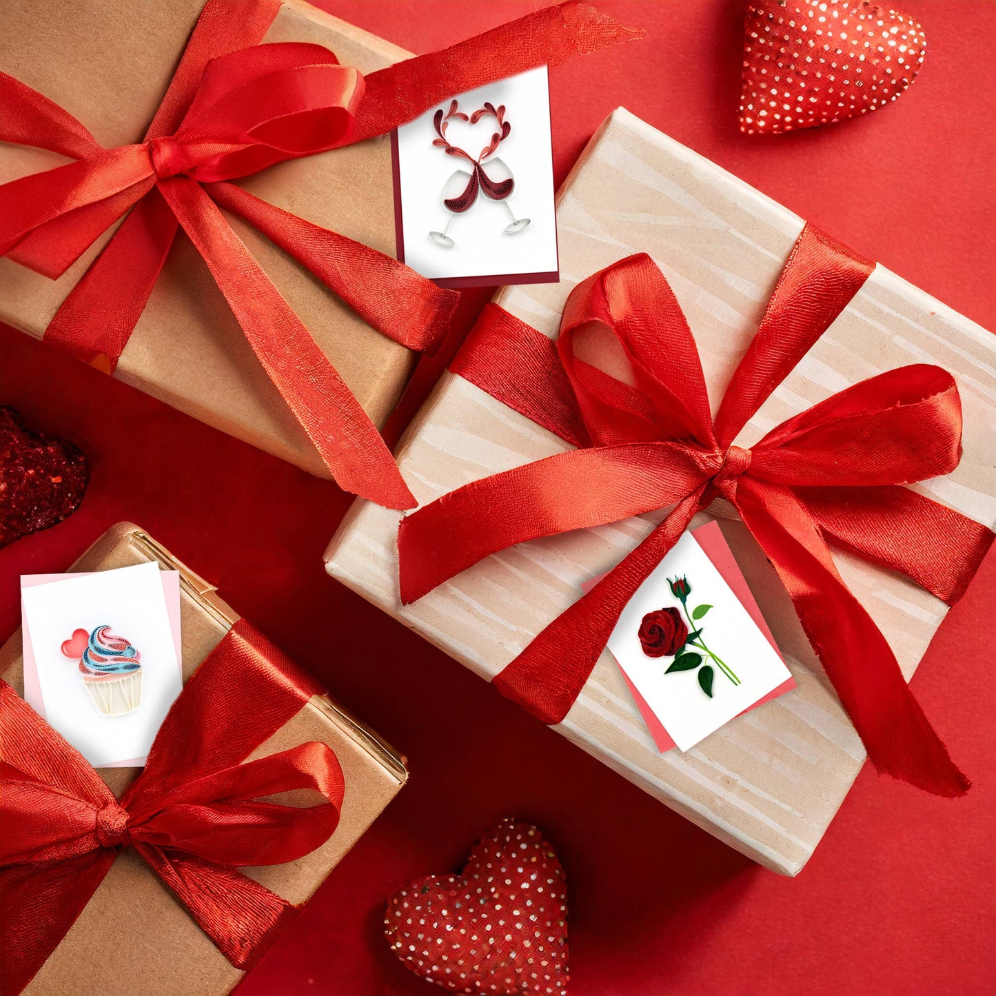 Rose Gift Enclosure Mini Card