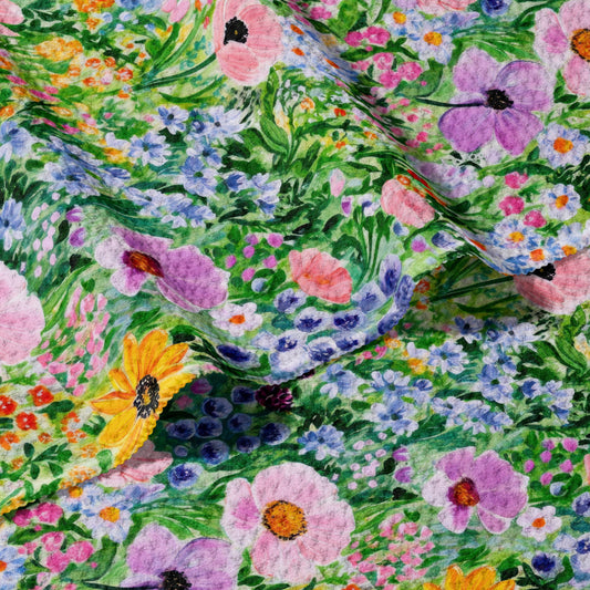 The Garden Double Sided Waffle Dish Towel