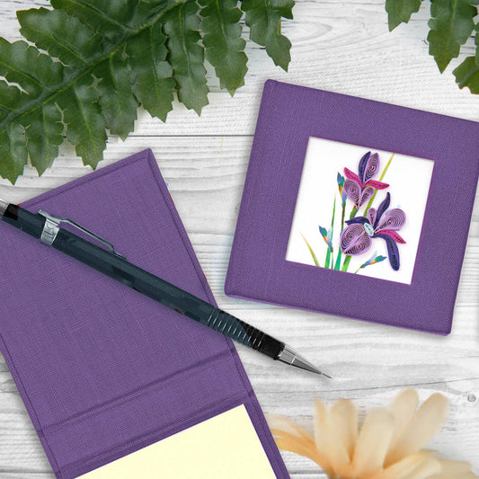 Iris Sticky Note Pad Cover