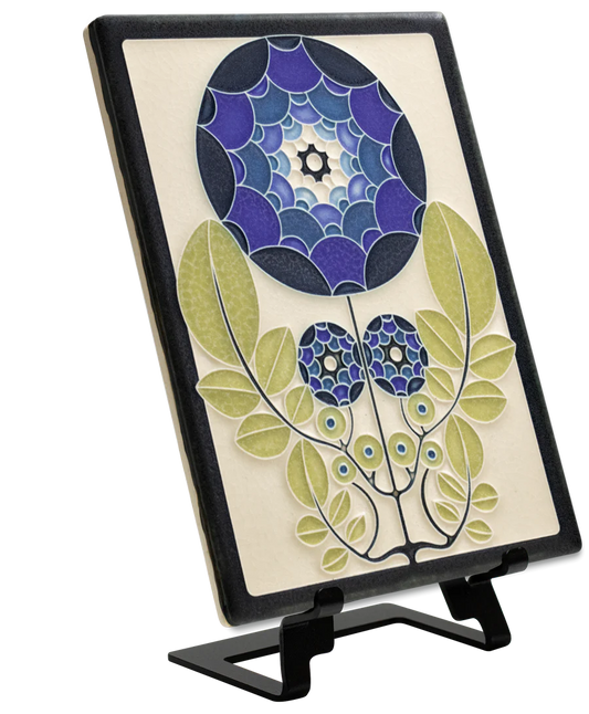 Dahlia – 6x8 art tile