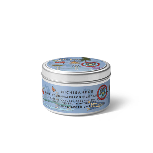 Michigander 4 oz Travel Candle