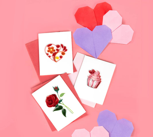 Rose Gift Enclosure Mini Card