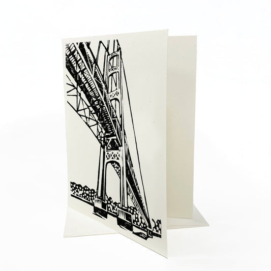 The Mighty Mac greeting card by Natalia Wohletz of Peninsula Prints.