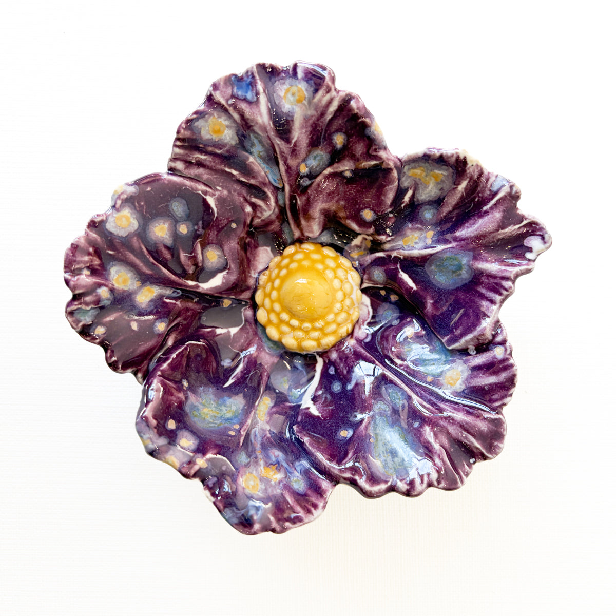 Large Flower Dish