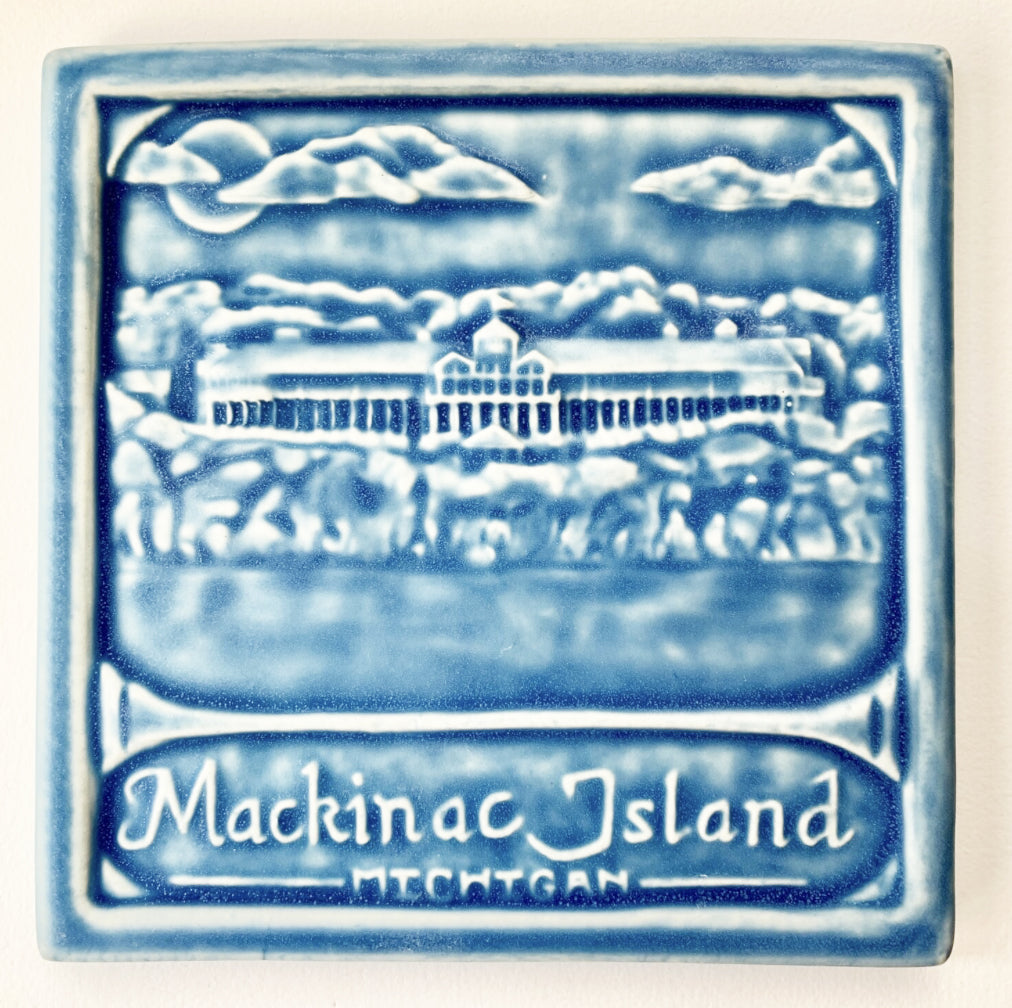 Grand Hotel, Mackinac Island Art Tile 6x6"