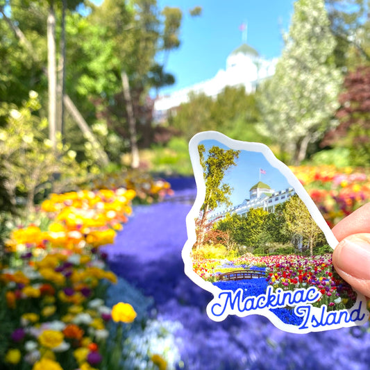 Grand Hotel's Secret Garden Vinyl Sticker