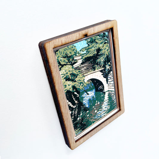 Huron River Bridge Magnet