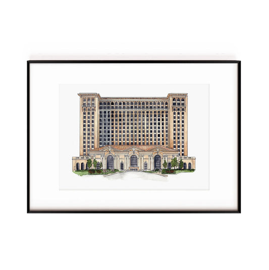 Michigan Train Station - Fine Art Print by Abigail Powers