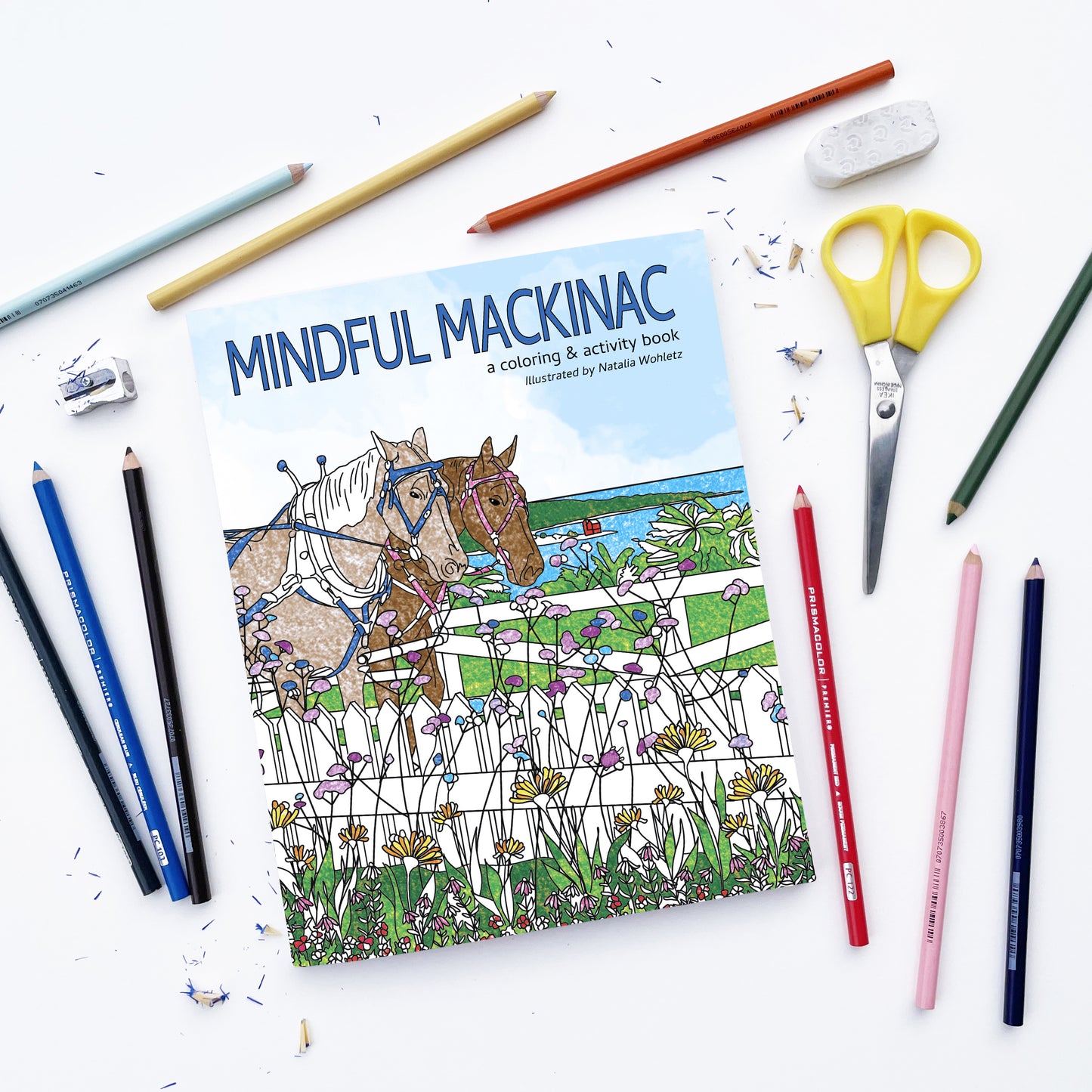 Mindful Mackinac: A Coloring & Activity Book