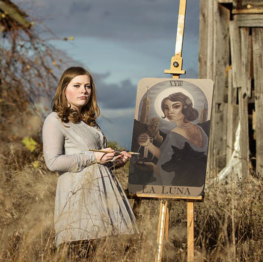 Commission a pet portrait by Morgan Bullard, a graduate of Detroit's acclaimed Center for Creative Studies.