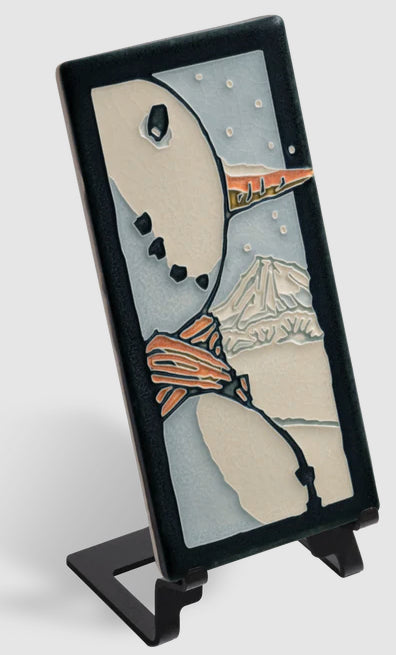 Snowman – 4x8 art tile