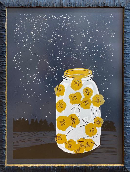 Fireflies - Screen Print
