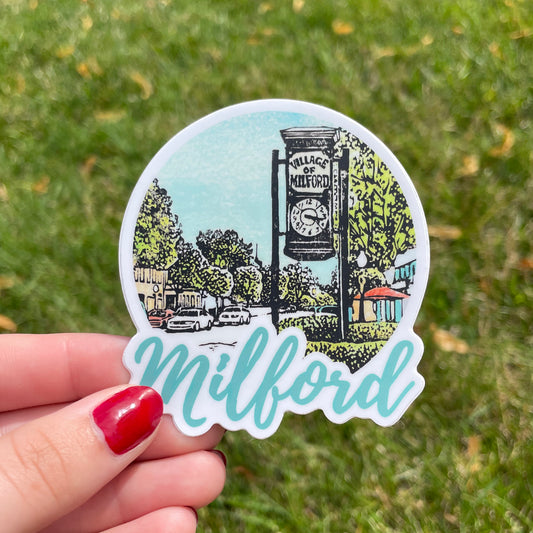 Village of Milford Vinyl Sticker