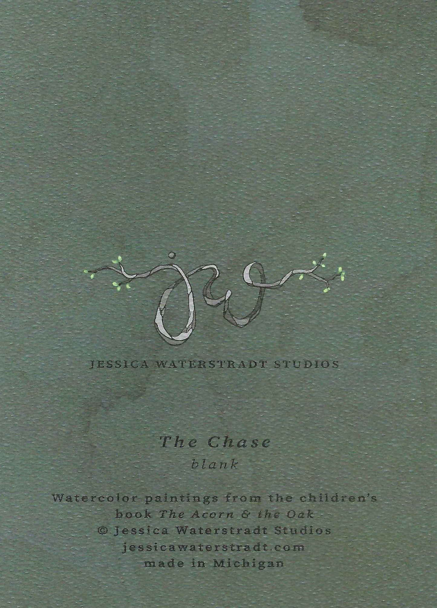 The Chase Greeting Card