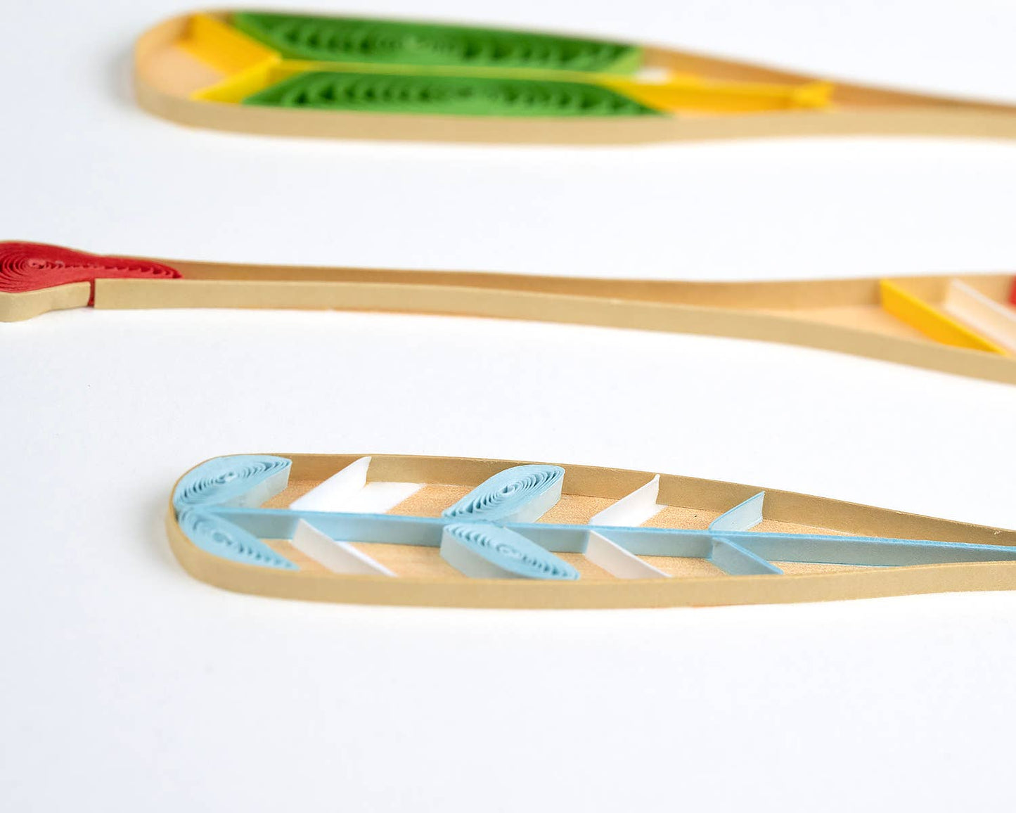 Painted Canoe Paddles