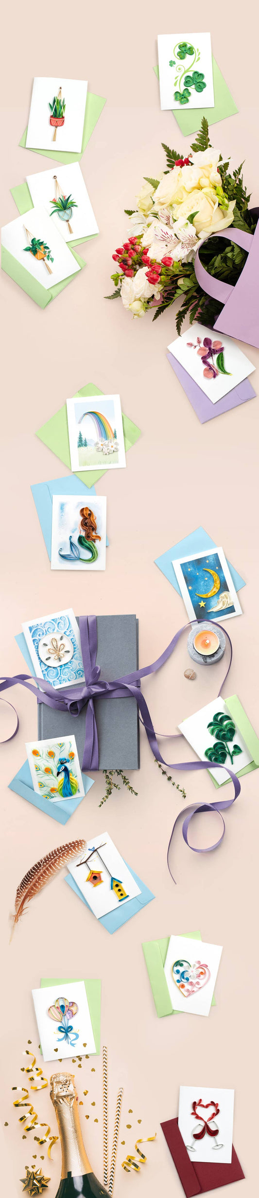 Mermaid Gift Enclosure Mini Card