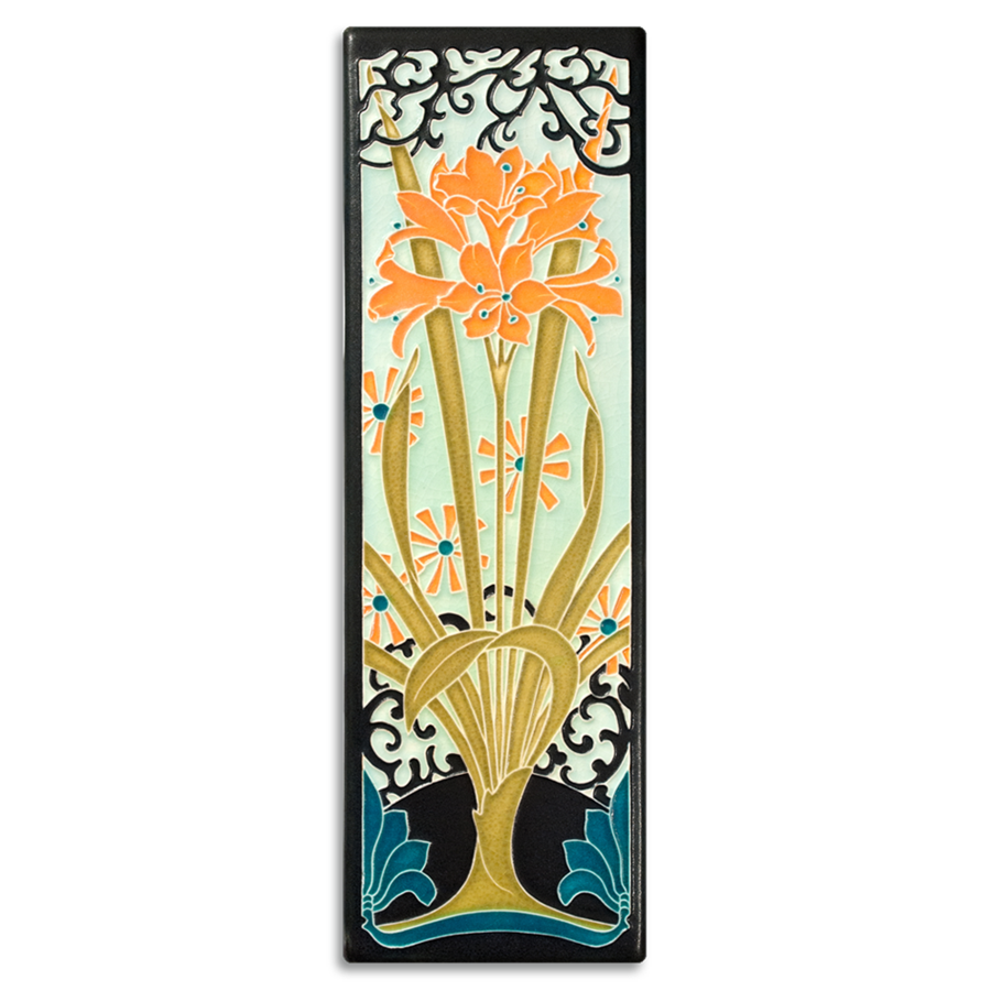 Amaryllis - 4x12 art tile