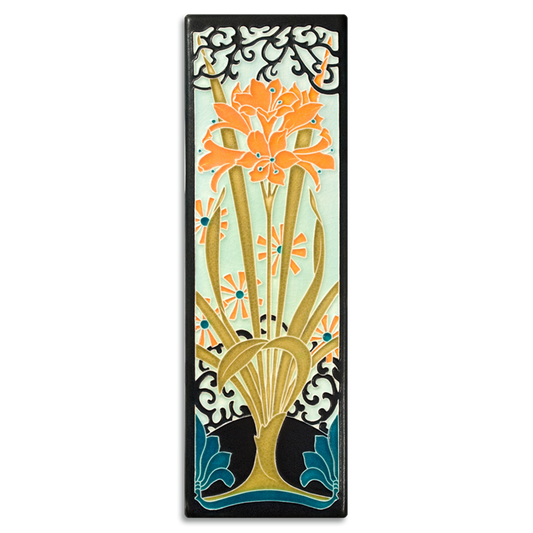 Amaryllis - 4x12 art tile