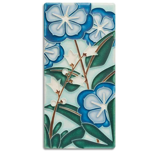 Starry Flowers – 4x8 art tile