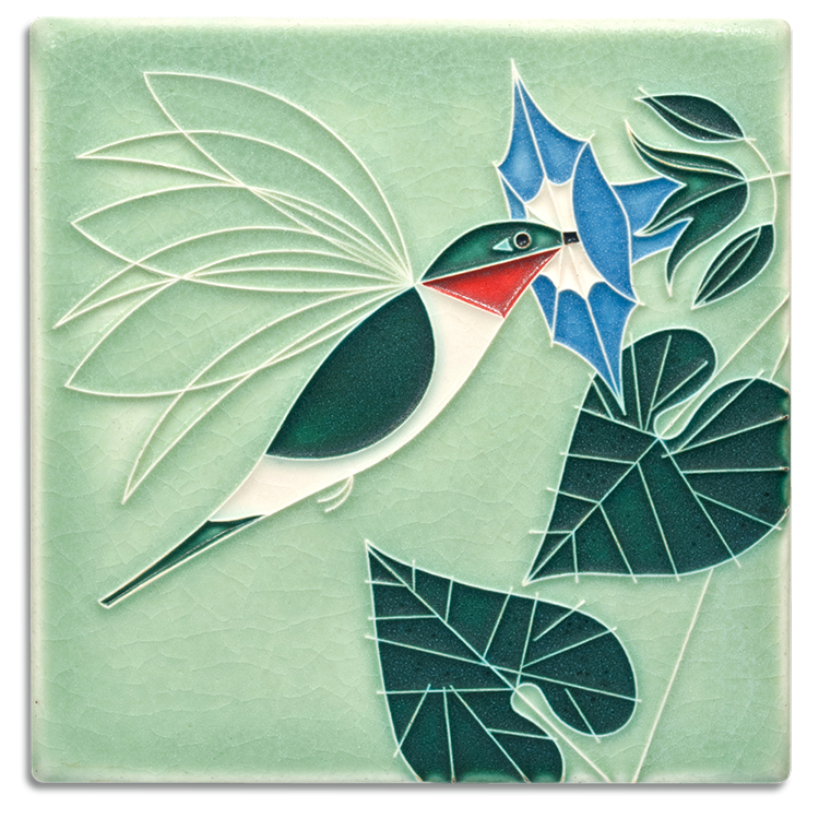 Mint Little Sipper 6x6 #6645 by Motawi.