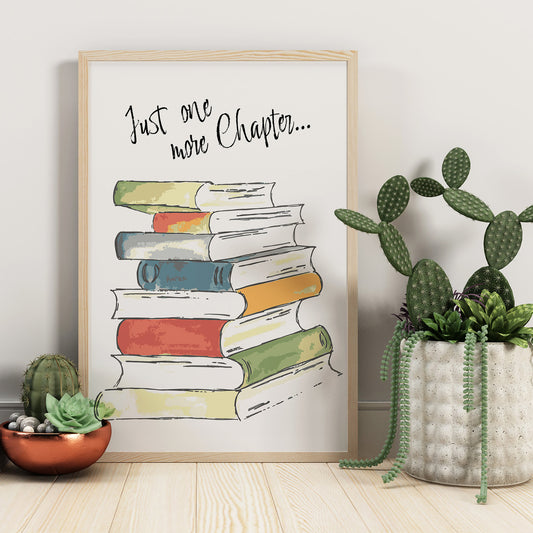 Just One More Chapter - Fine Art Print