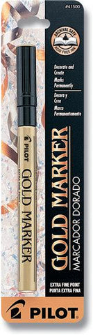 Pilot Gold & Silver Metallic Markers