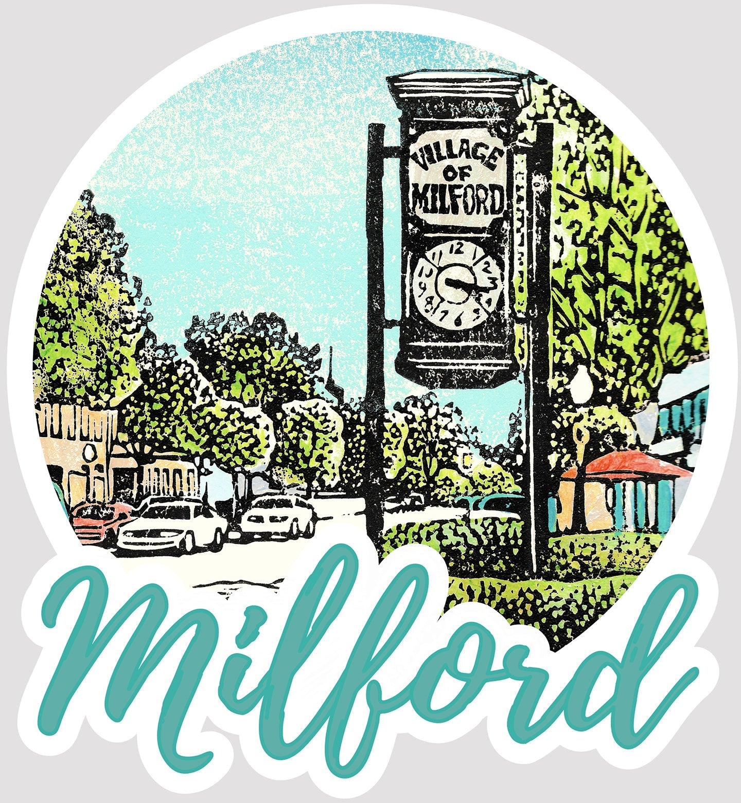 Village of Milford Vinyl Sticker