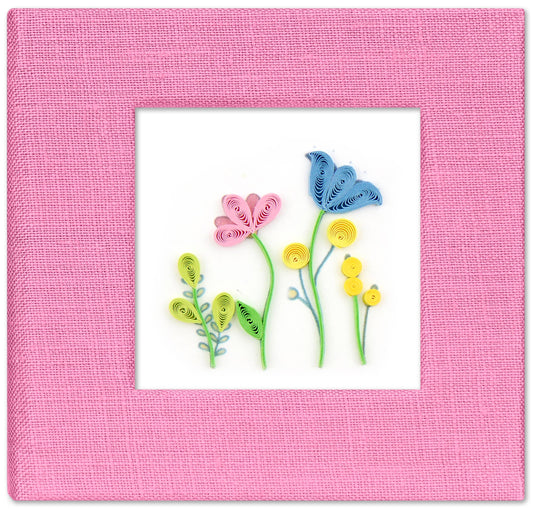 Wild Flowers Sticky Note Pad Cover