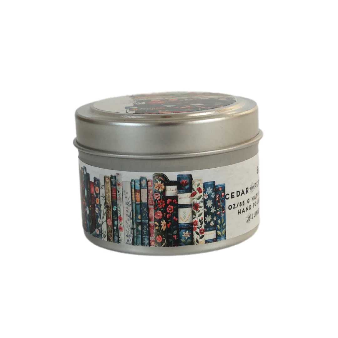 Bookish 4oz Travel Candle