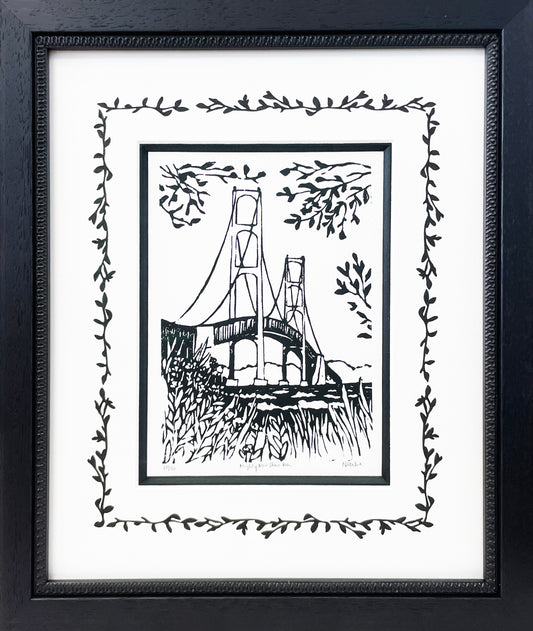 Mighty Mac Shore View Original Block Print - Special Edition