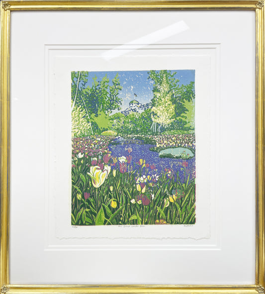 The Secret Garden River Original Block Print - Special Edition