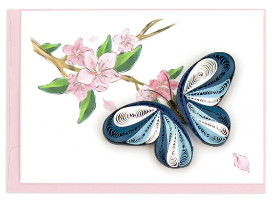 Butterfly Gift Enclosure Mini Card
