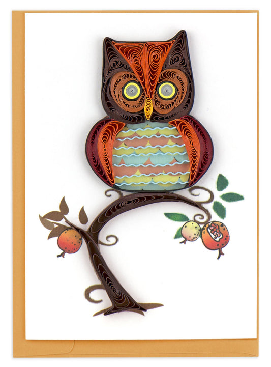 Owl Gift Enclosure Mini Card