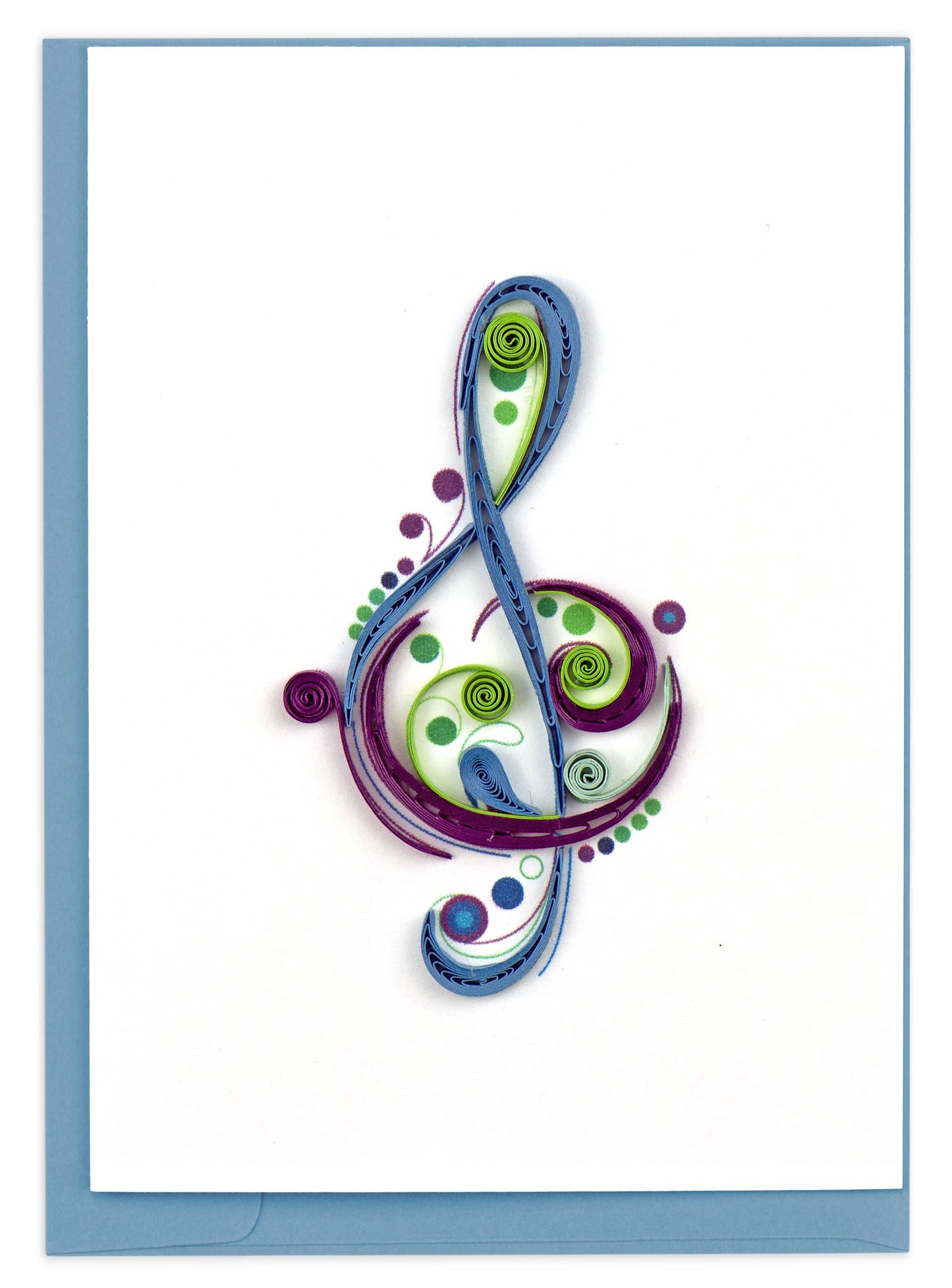 Treble Clef Gift Enclosure Mini Card
