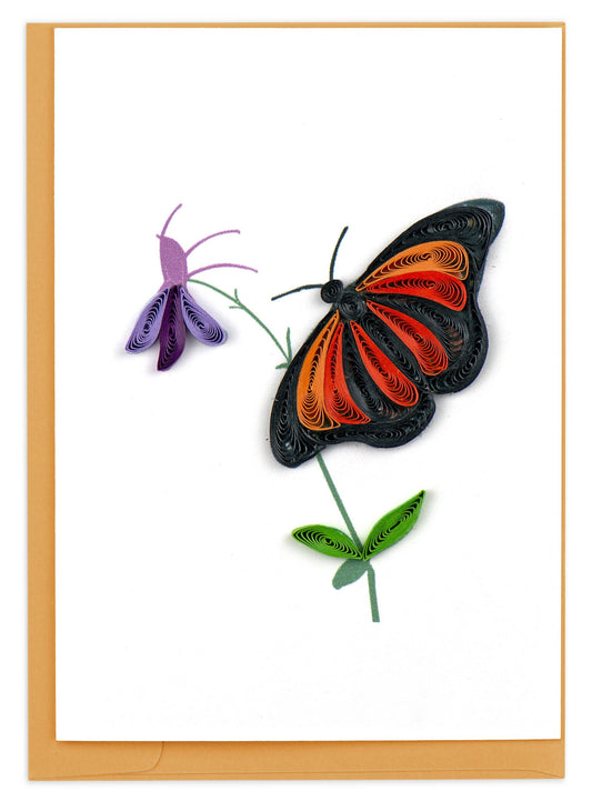 Monarch Butterfly Gift Enclosure Mini Card