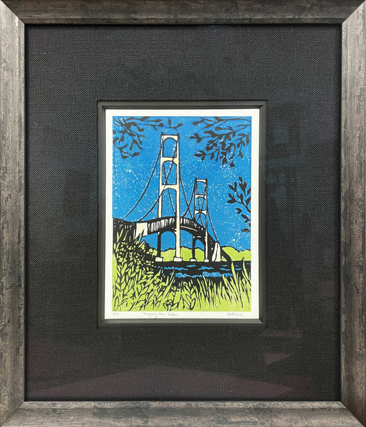 Mighty Mac Glow Original Block Print - Special Edition