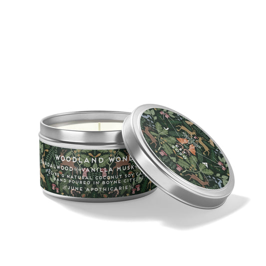 Woodland Wonder 4 oz Travel Candle