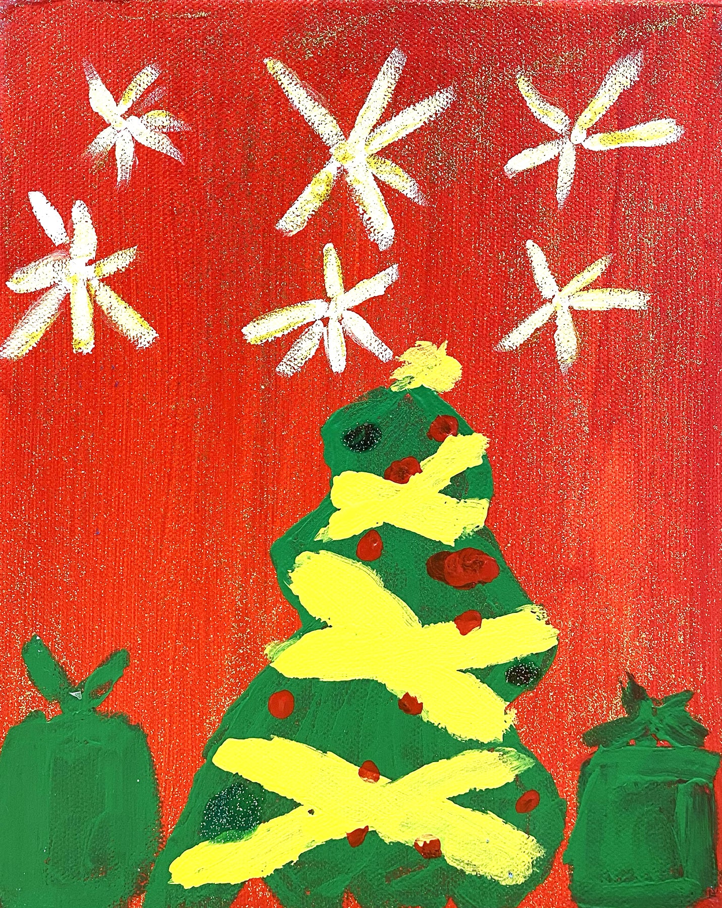 2023 Holiday Paintings by the Peacock Art Club