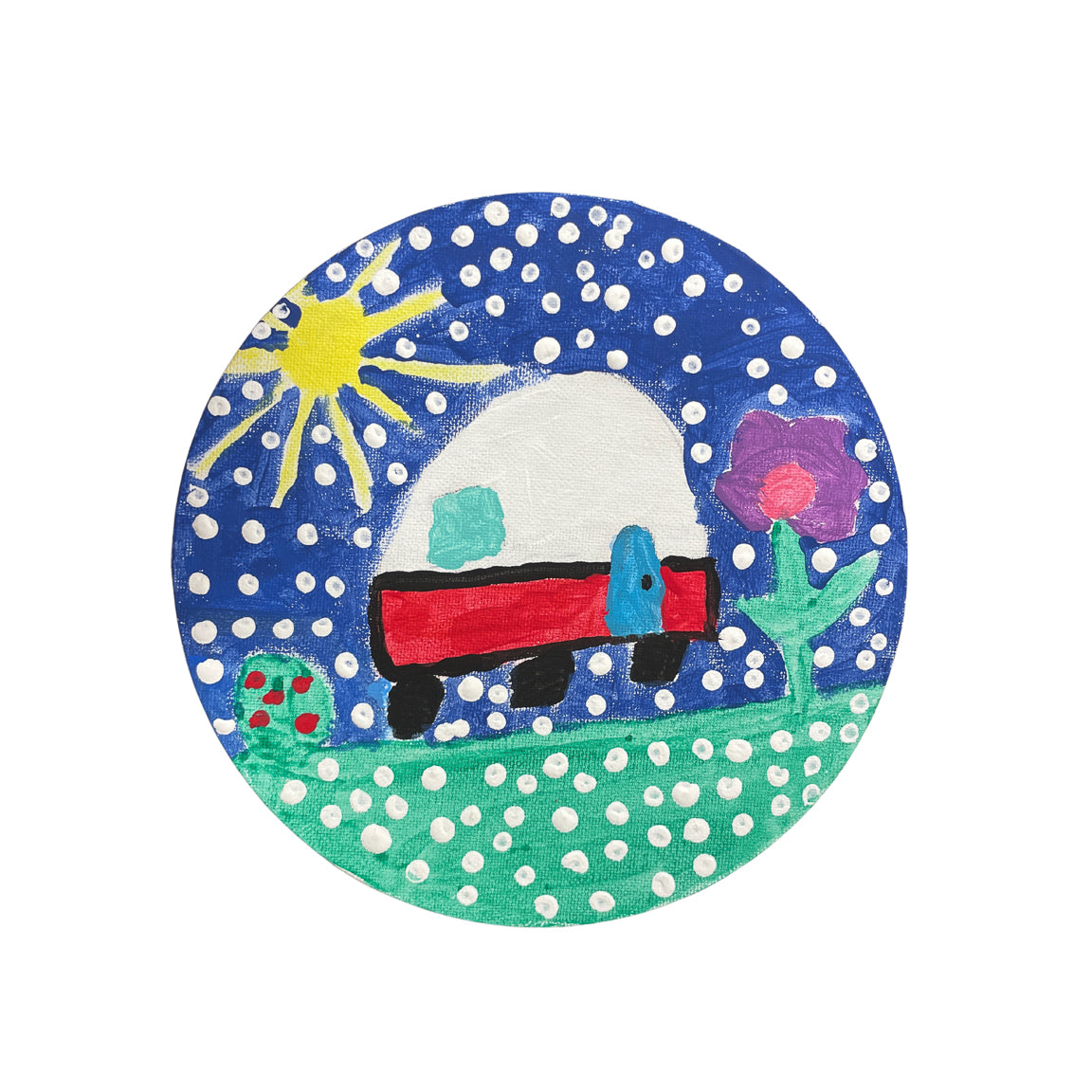 2025 Holiday Paintings by the Peacock Art Club