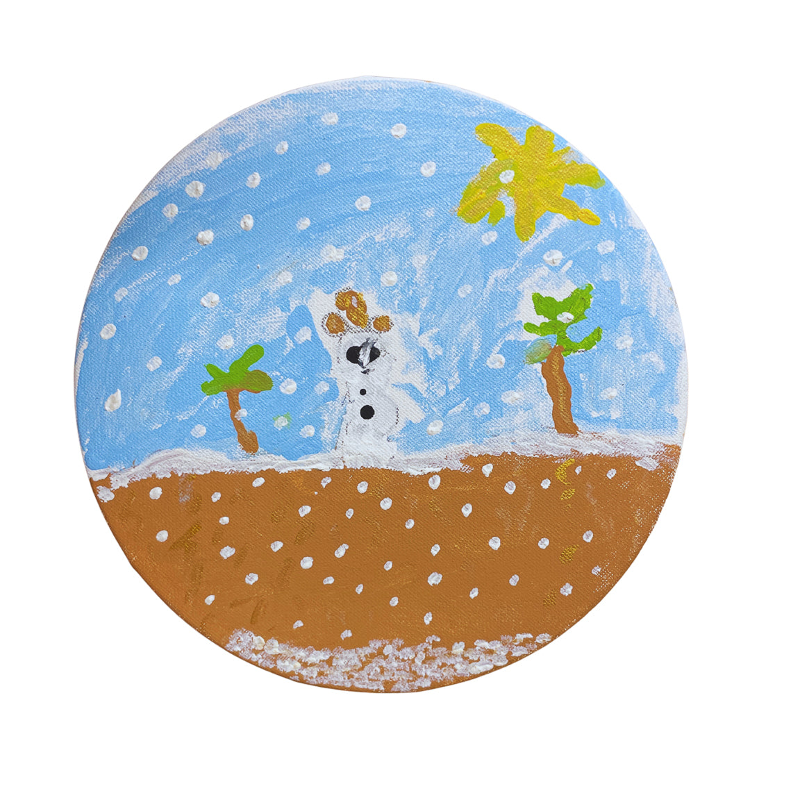 2025 Holiday Paintings by the Peacock Art Club