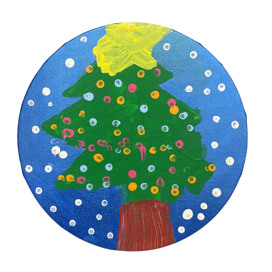 2025 Holiday Paintings by the Peacock Art Club