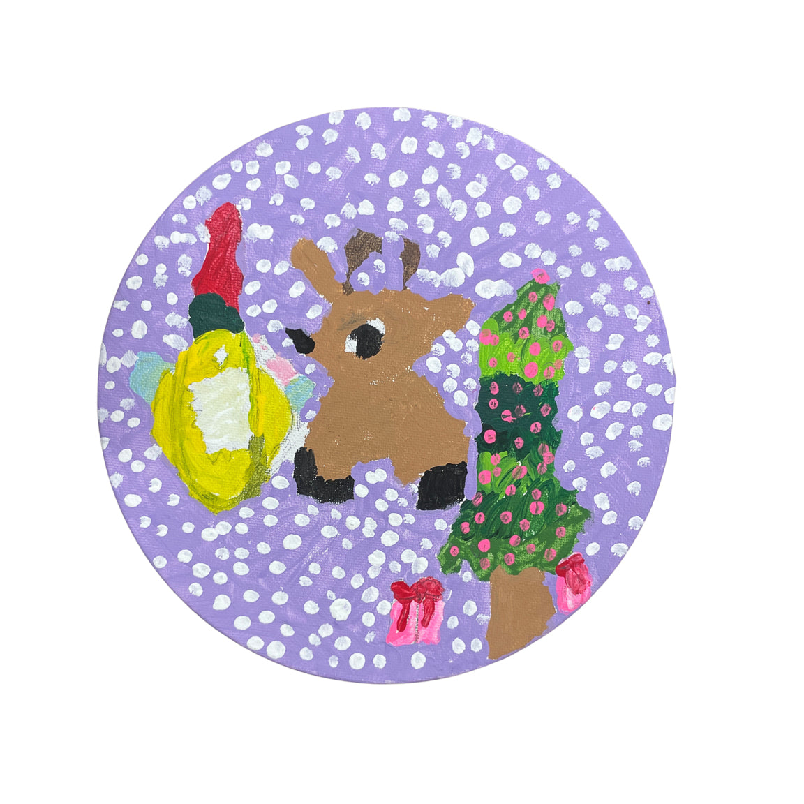 2025 Holiday Paintings by the Peacock Art Club