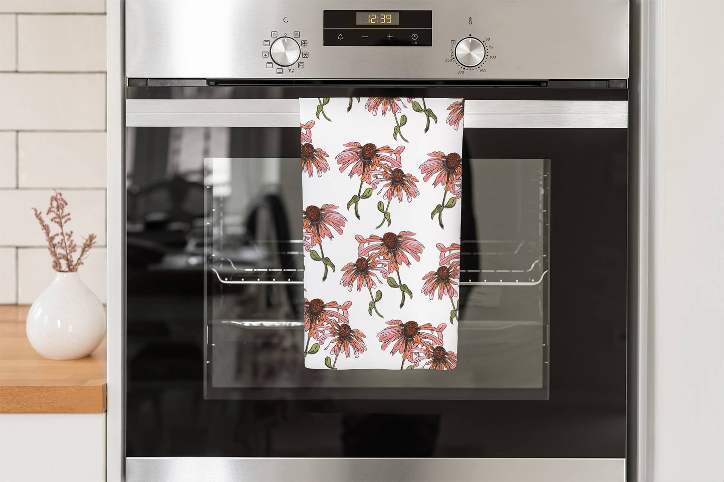 Cone Flower Hand Towel (15" x 25")