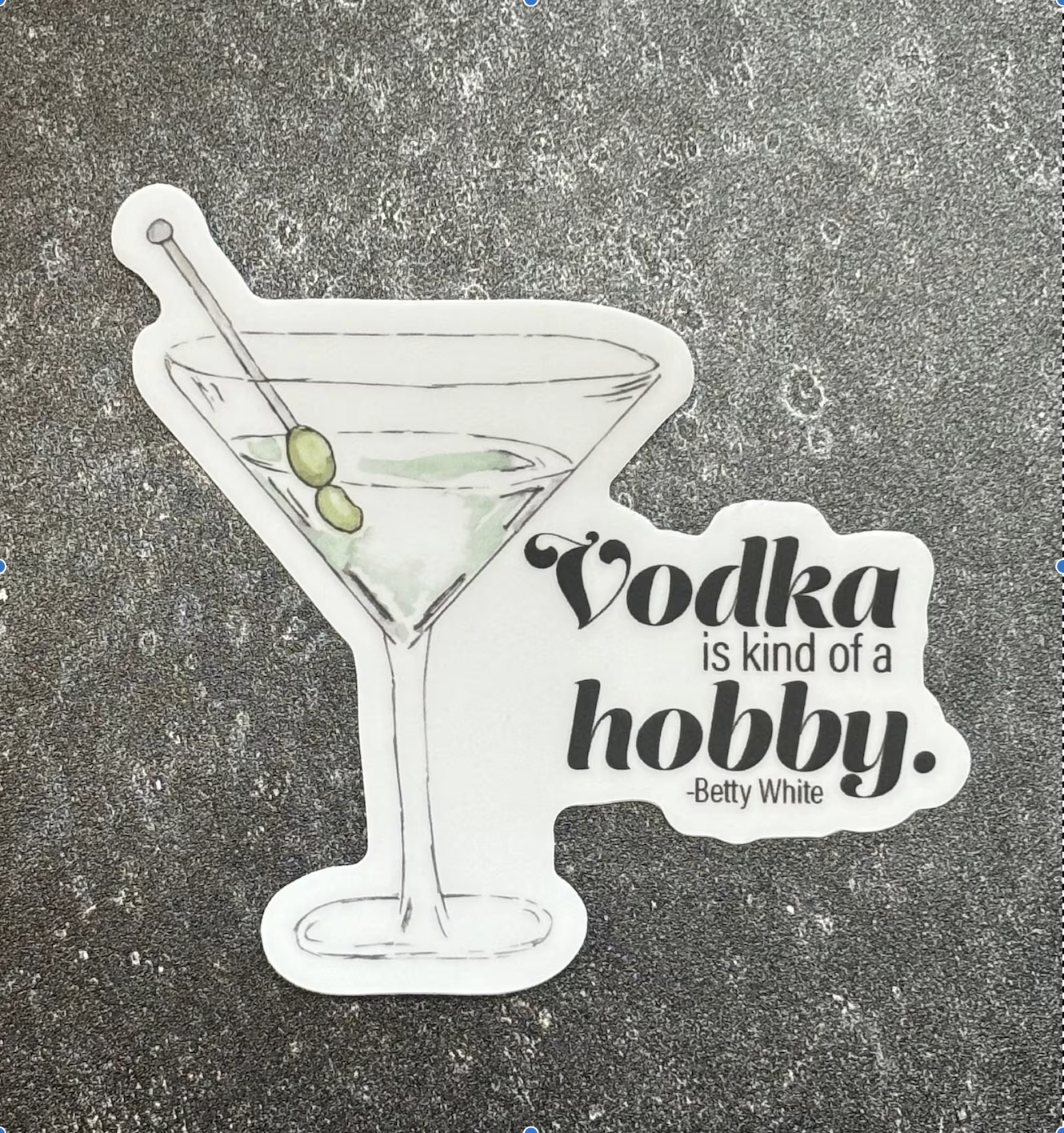 Dirty Martini Sticker