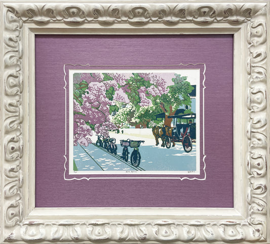 Lilac Avenue Original Block Print - Special Edition