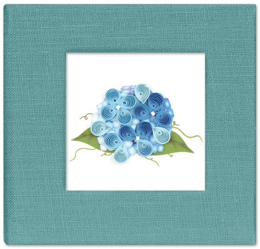 Hydrangea Sticky Note Pad Cover