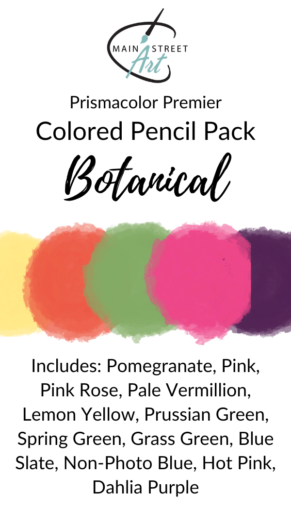 Colored Pencil Pack: Botanical